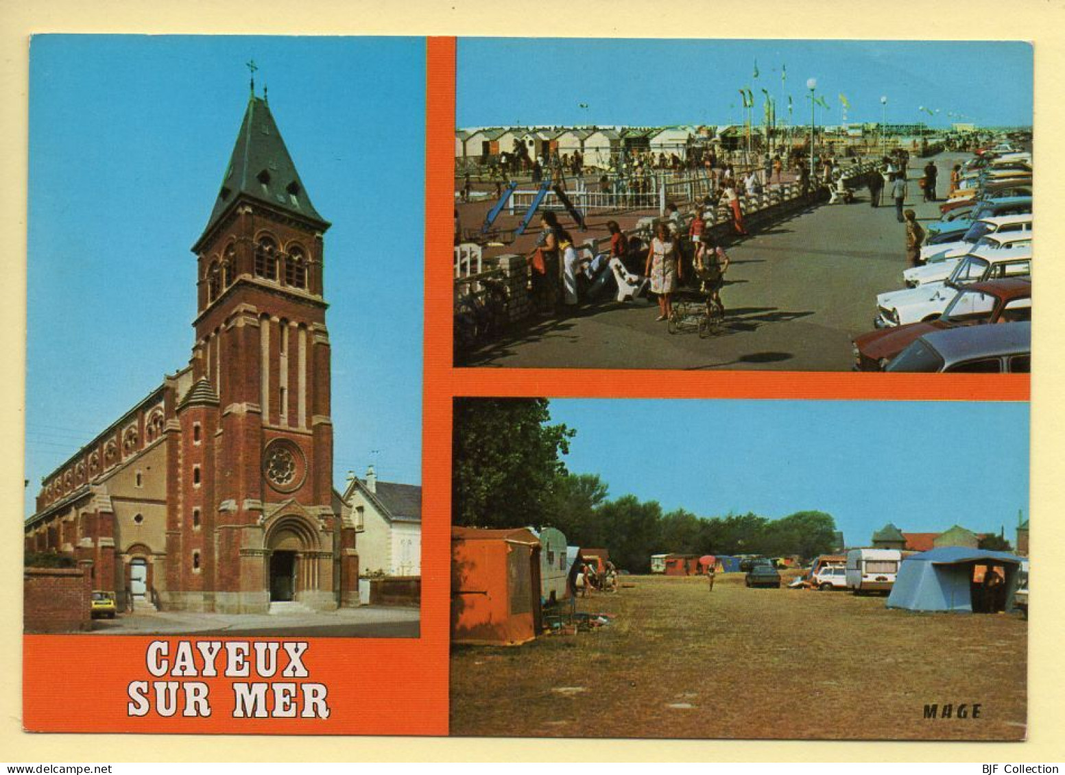 80. CAYEUX-SUR-MER – Multivues – Camping (animée)(voir Scan Recto/verso) - Cayeux Sur Mer