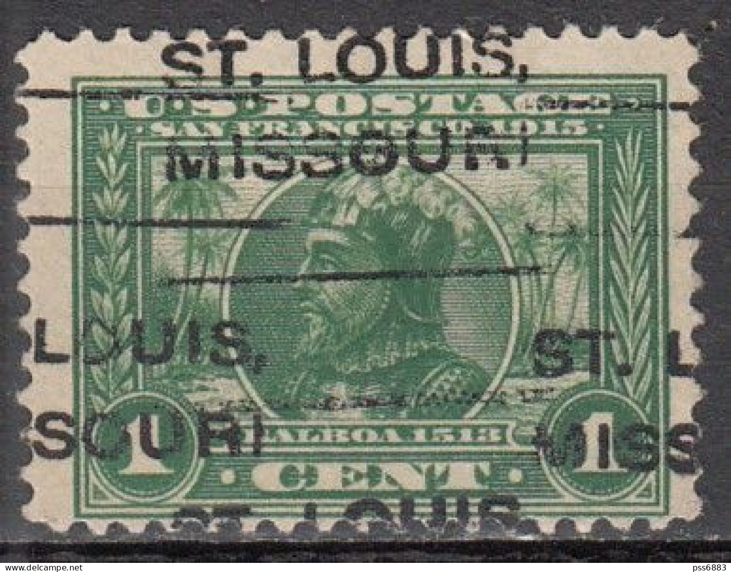 USA LOCAL Precancel/Vorausentwertung/Preo From MISSOURI - Saint Louis Type L-9 E - A DOUBLE - Precancels