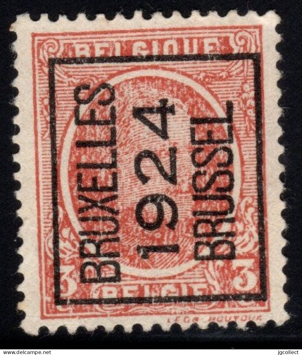 Typo 98A (BRUXELLES 1924 BRUSSEL) - O/used - Sobreimpresos 1922-31 (Houyoux)