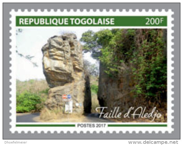 TOGO 2017 MNH** Fault Of Aledjo 1v - OFFICIAL ISSUE - DH1803 - Andere & Zonder Classificatie