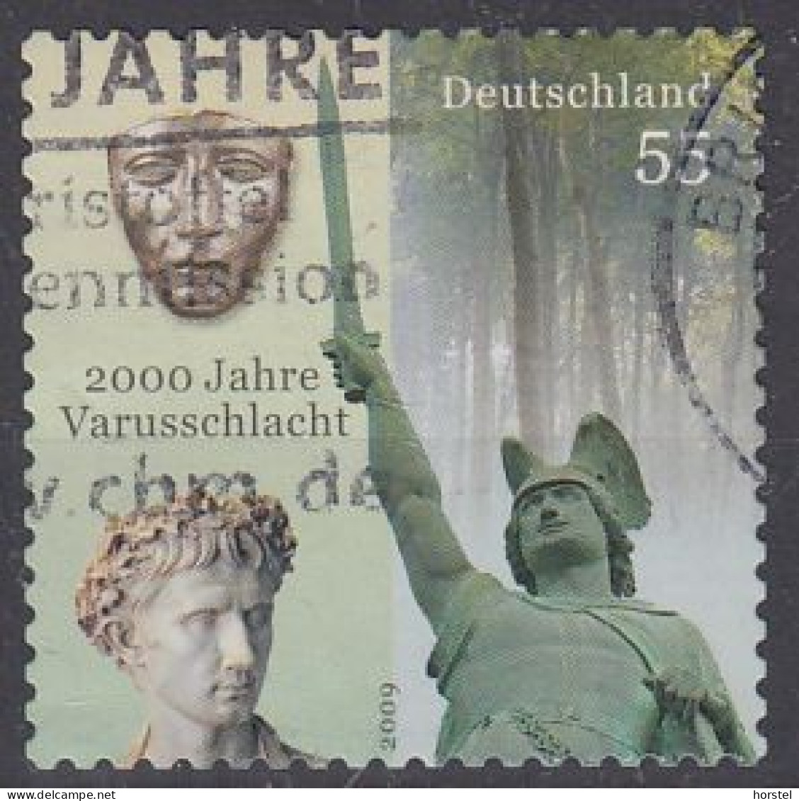 Deutschland Mi.Nr.2741  2000. Jahrestag Der Varuskaschlacht - Hermannsdenkmal Bei Detmold - Used Stamps