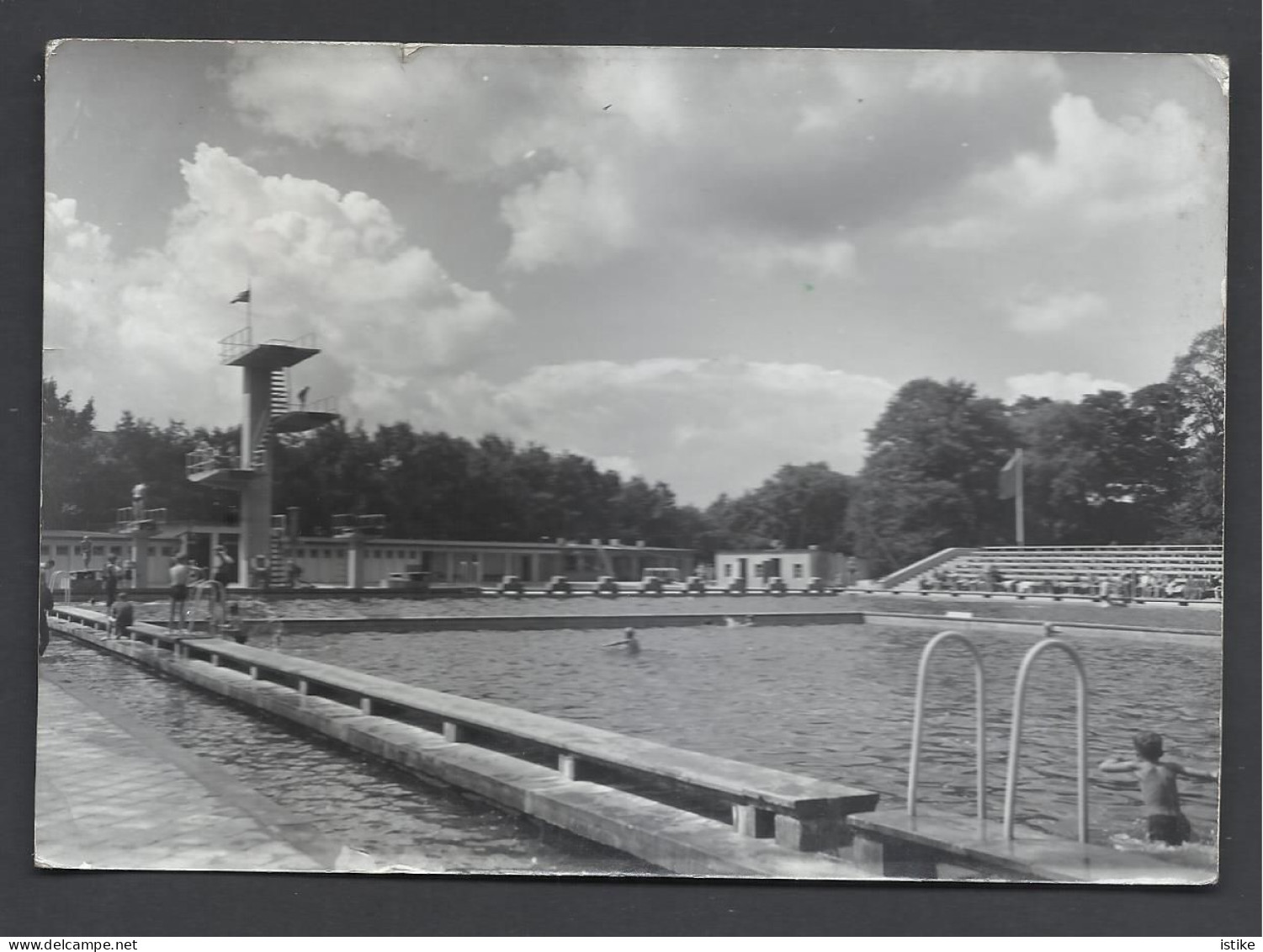 Germany, Forst, Schwimmbad, 1959. - Forst