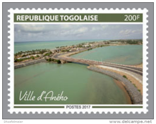 TOGO 2017 MNH** Aneho Town 1v - OFFICIAL ISSUE - DH1803 - Other & Unclassified