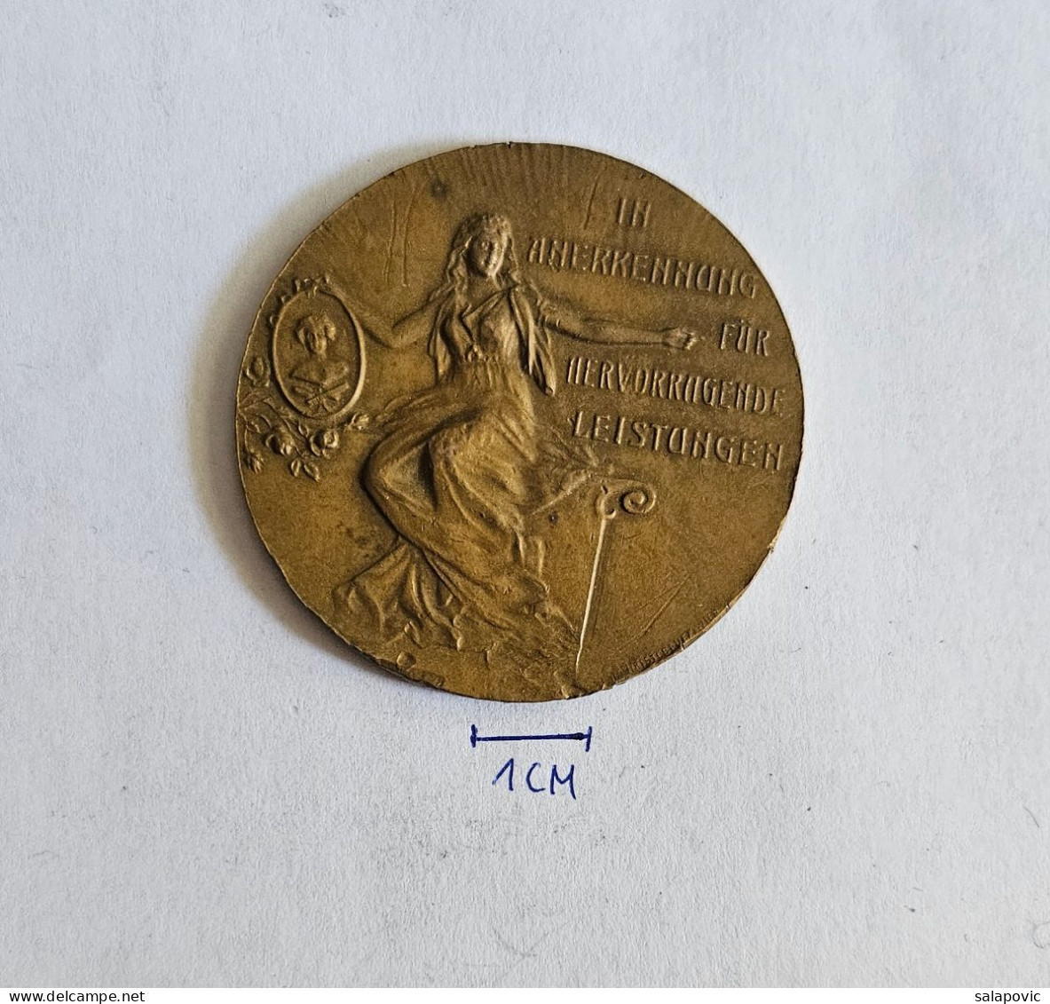 Internat Grosses Preisfrisieren Wien 1913 1. Preis Klub D. Damenfriseur Gehilfen Weiss Medal Hairdresser    PLIM - Autres & Non Classés