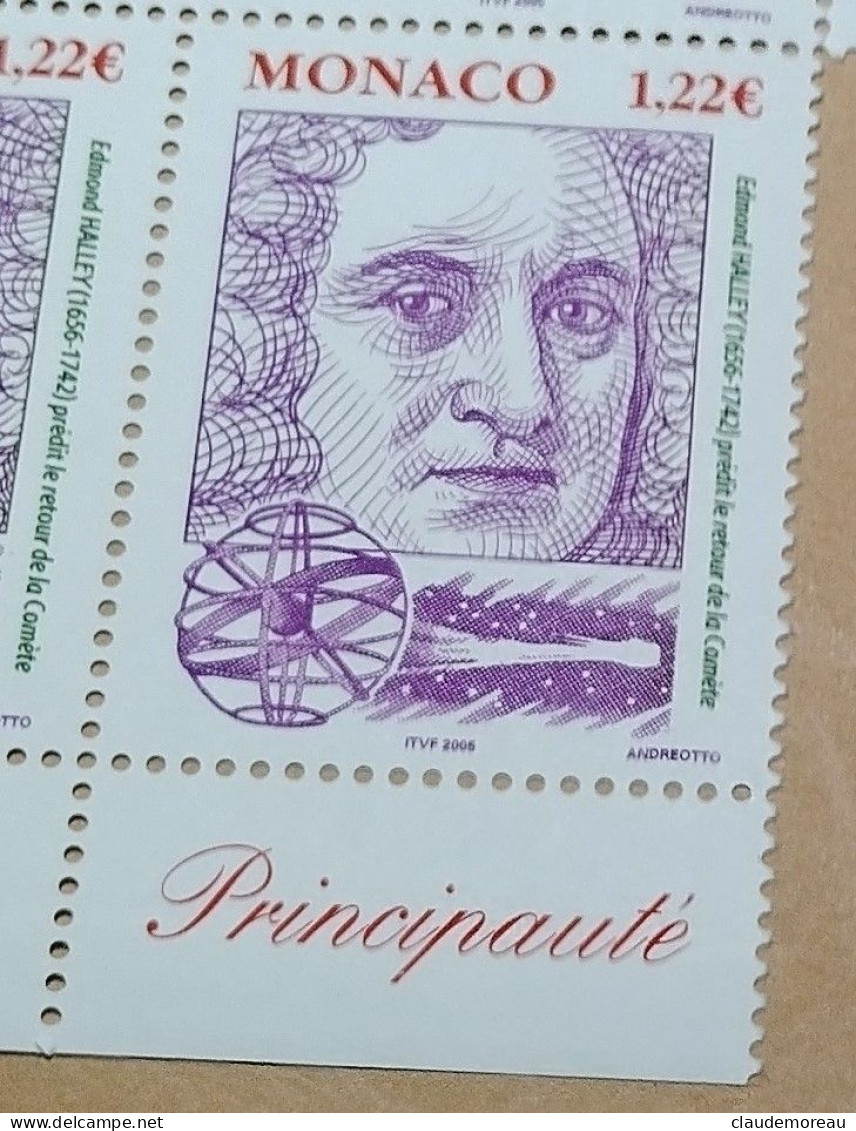 TIMBRE MONACO EDMOND HALLEY  N° 2499 NEUF ** - Ongebruikt