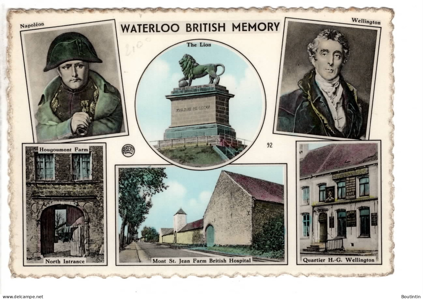 Lot De 3 Cartes De Waterloo - Waterloo