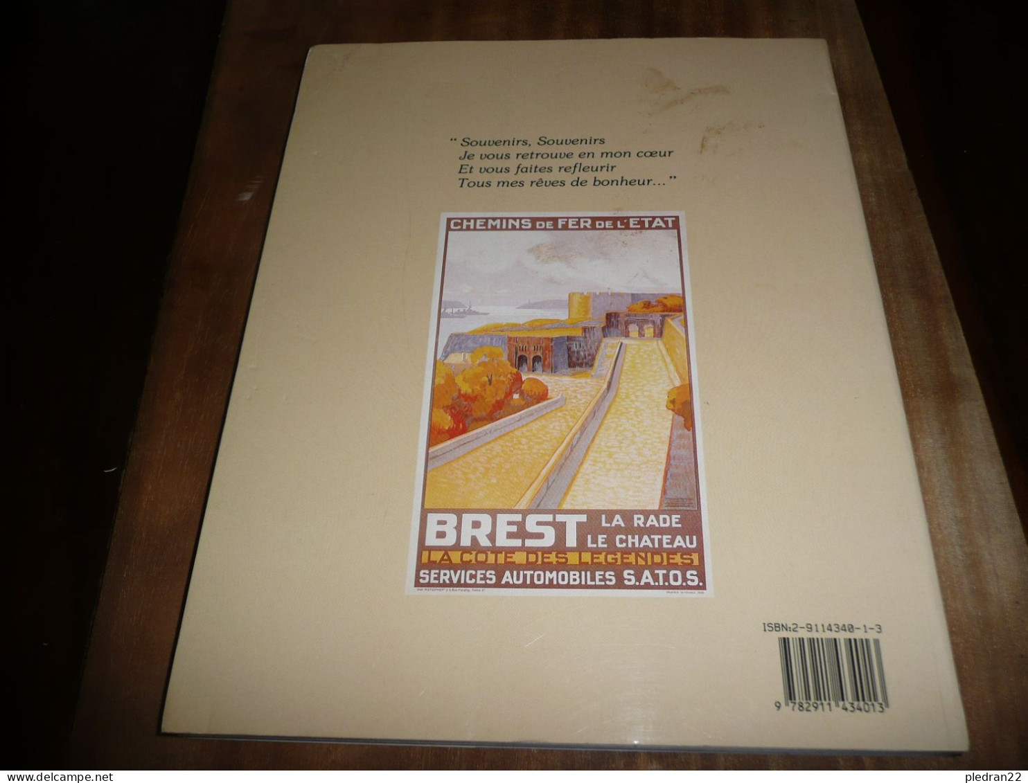 BRETAGNE FINISTERE ANNIE HENWOOD RENE LE BIHAN BREST SOUVENIRS...SOUVENIRS...EDITIONS PALANTINES 1996 - Bretagne