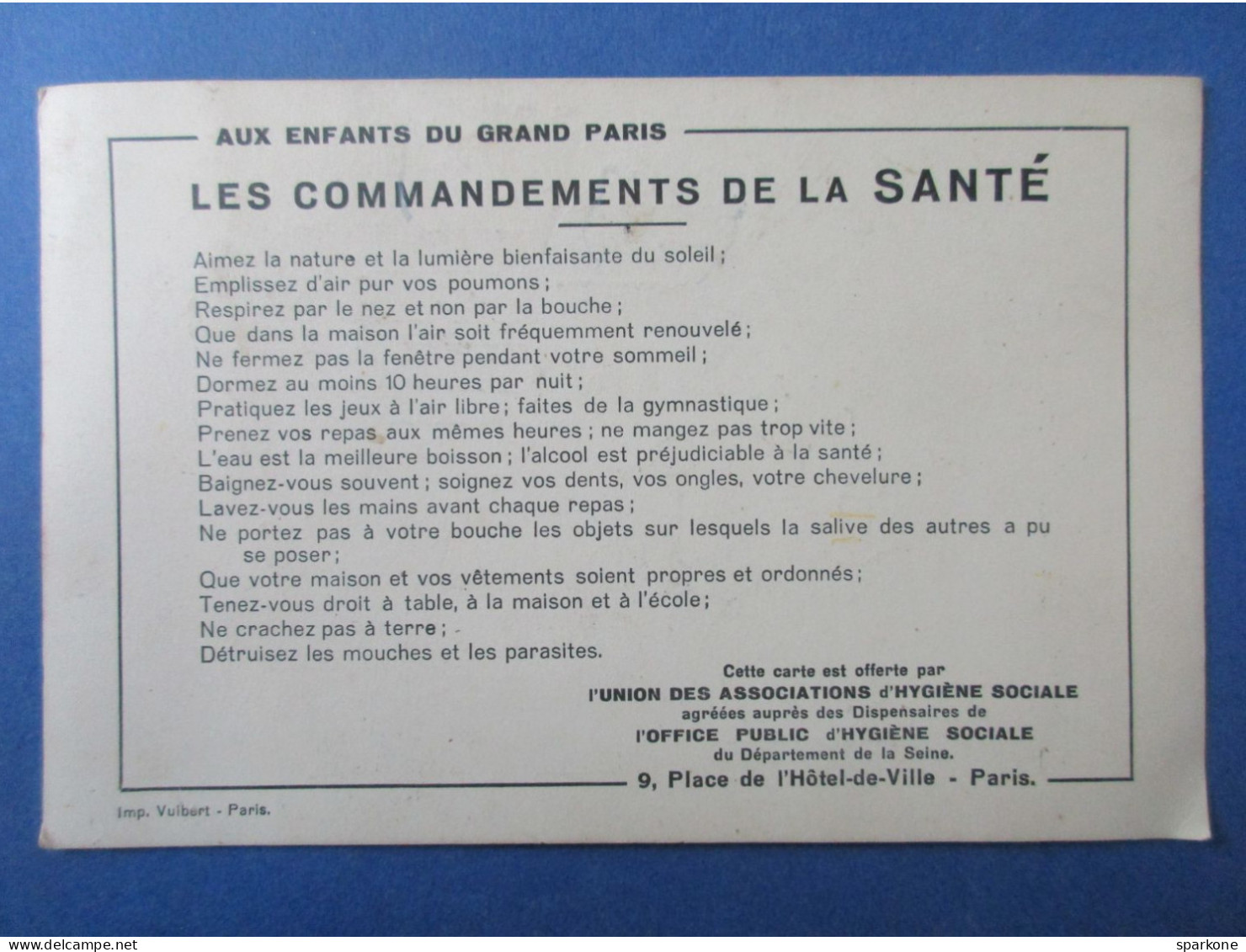 Soins De La Bouche Et Des Dents - Les Commandements De La Santé - Illustrateur - R. Briotet - Otros & Sin Clasificación