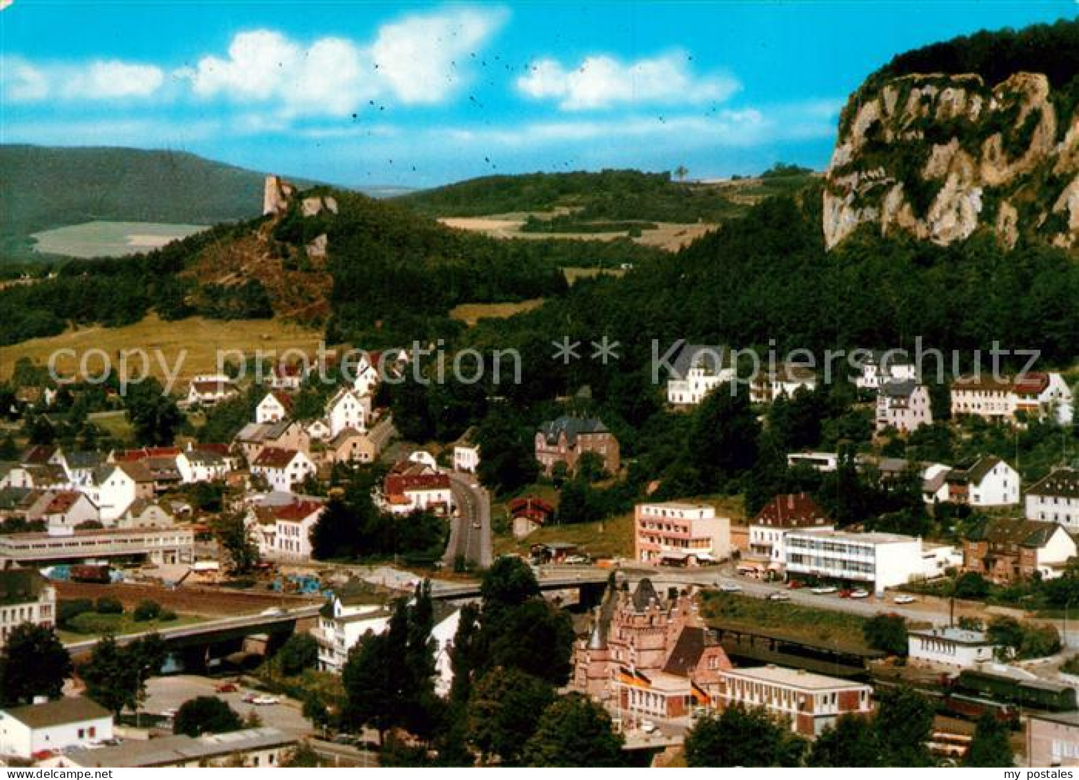 73306563 Gerolstein Teilansicht Mit Auberg Und Munterley Gerolstein - Gerolstein