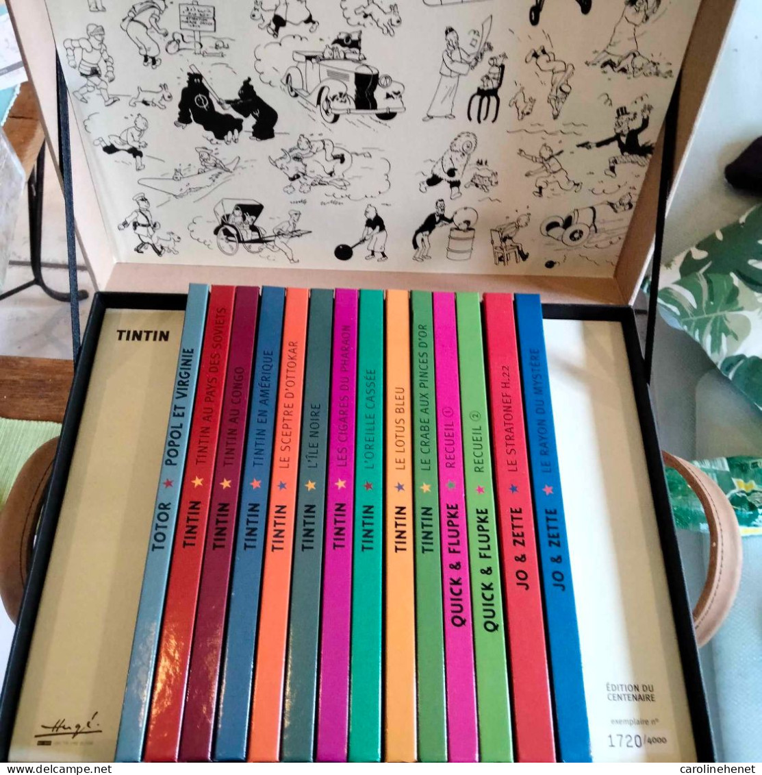 Coffret Hergé édition Du Centenaire En Noir Et Blanc 2007 - Bücherpakete