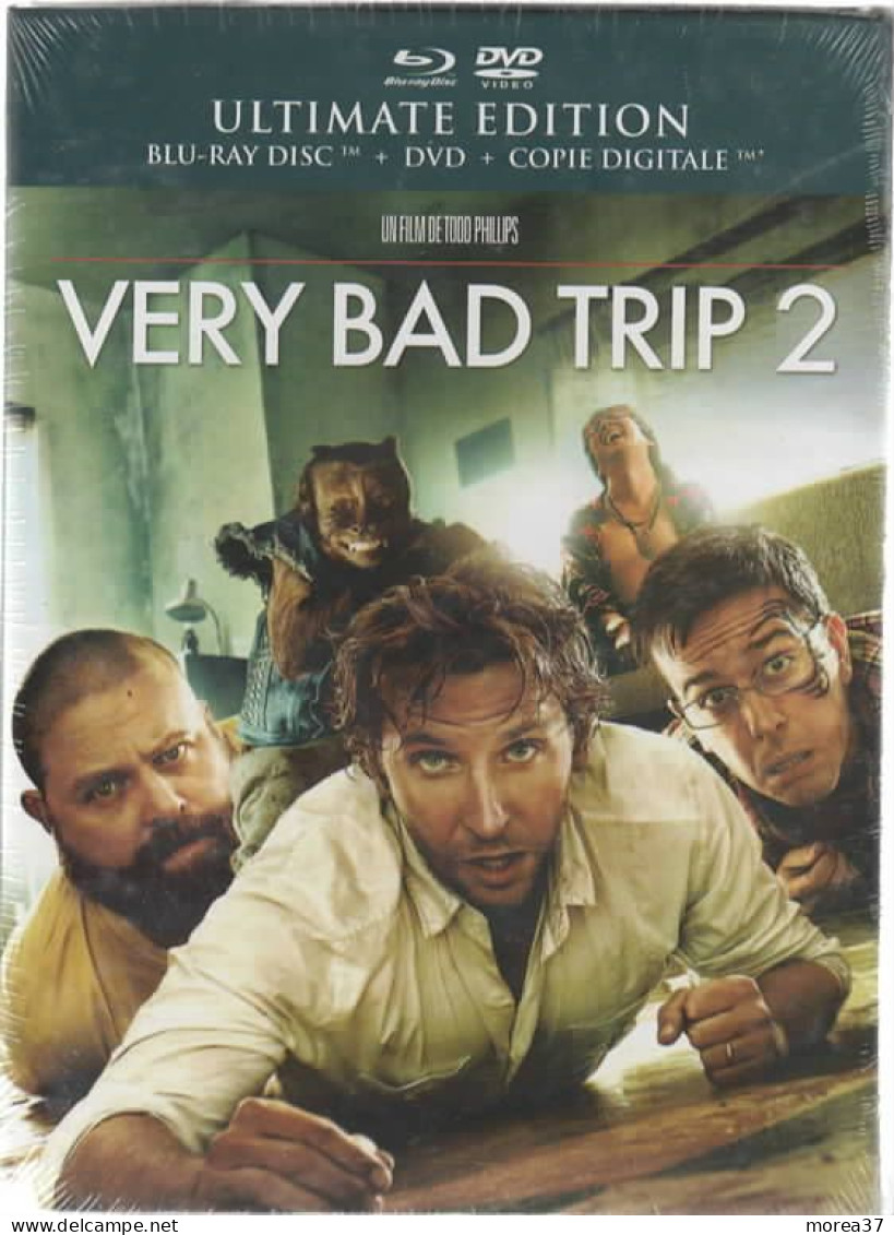 VERY BAD TRIP 2  Avec BRADLEY COOPER   Ultimate édition  Blu Ray + Dvd + Copie Digitale     C47 - Comedy