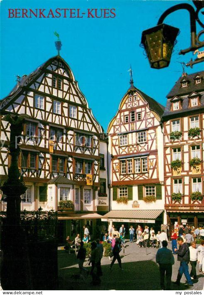 73306530 Bernkastel-Kues Marktplatz Mit St Michaelsbrunnen Bernkastel-Kues - Bernkastel-Kues