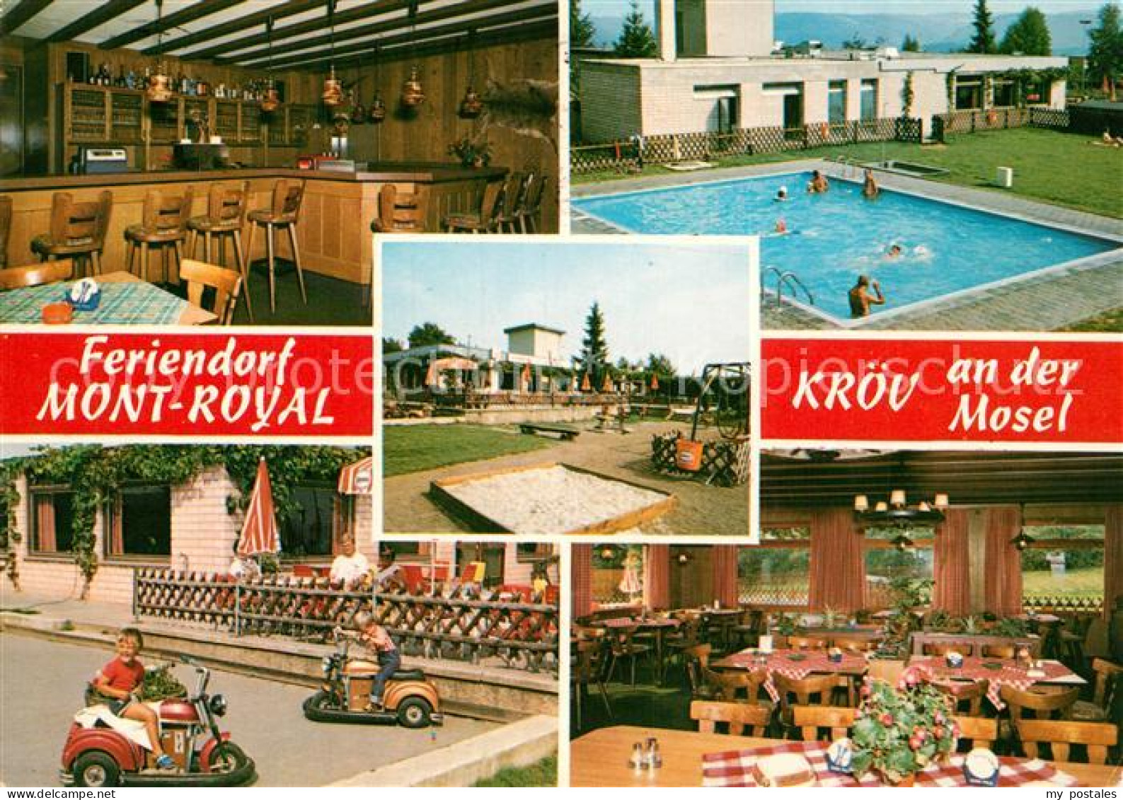 73306517 Kroev Mosel Feriendorf Mont Royal Restaurant Schwimmbad Spielplatz Kroe - Kroev