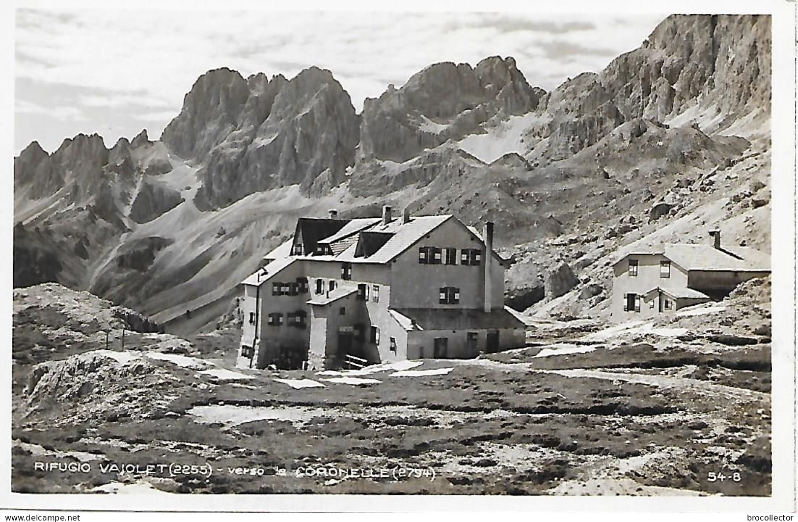 VIGO Di FASSA ( Italie ) - Refuge Vajolet ( C.P.S.M. , Pt - Ft ) - Sonstige & Ohne Zuordnung