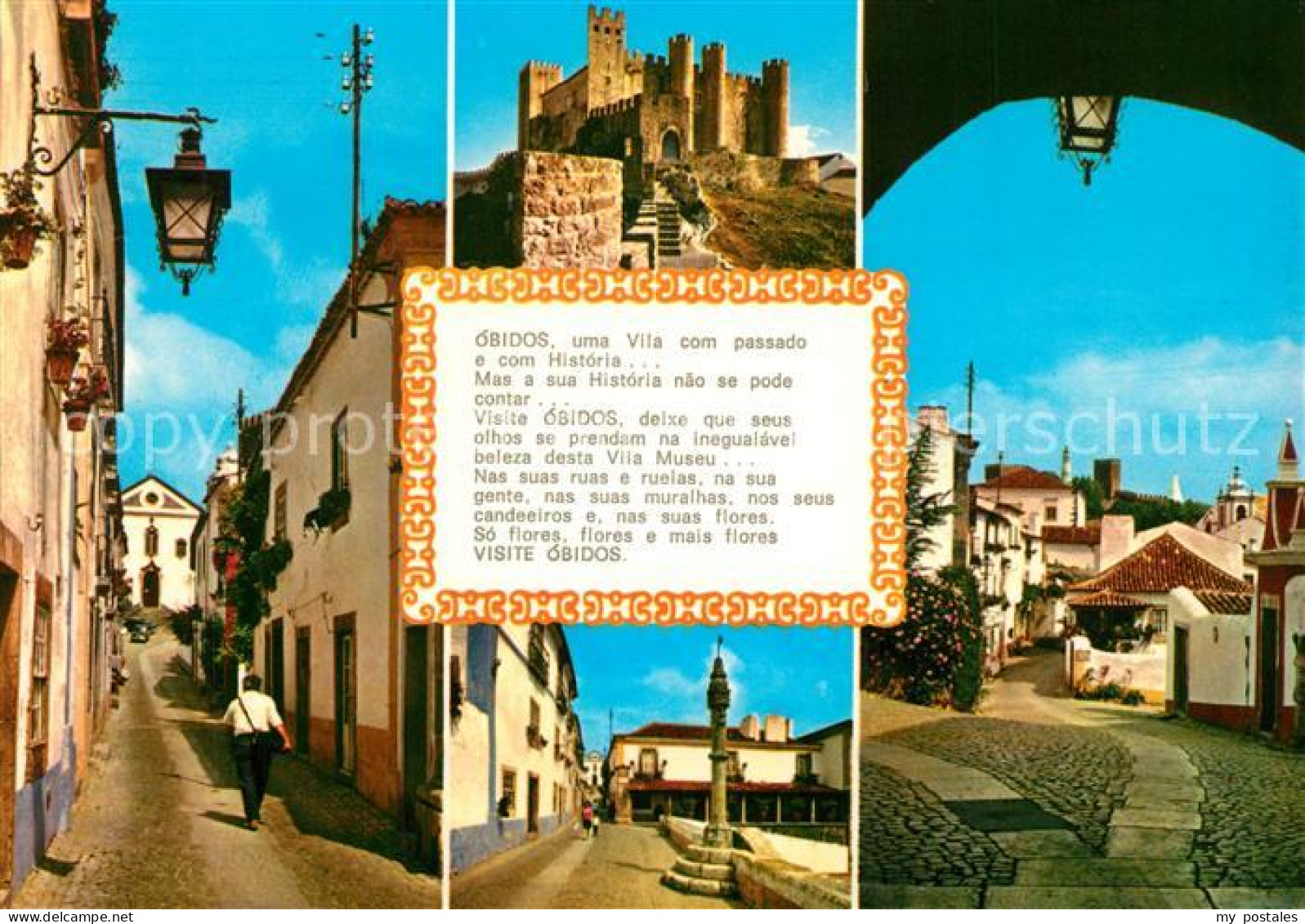 73306283 Obidos Stadtansichten Chronik Obidos - Sonstige & Ohne Zuordnung