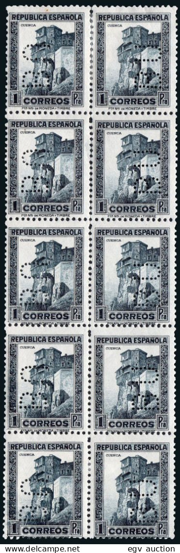 Madrid - Perforado - Edi * 673 Bl. 10 - "BU" (Banco) - Neufs