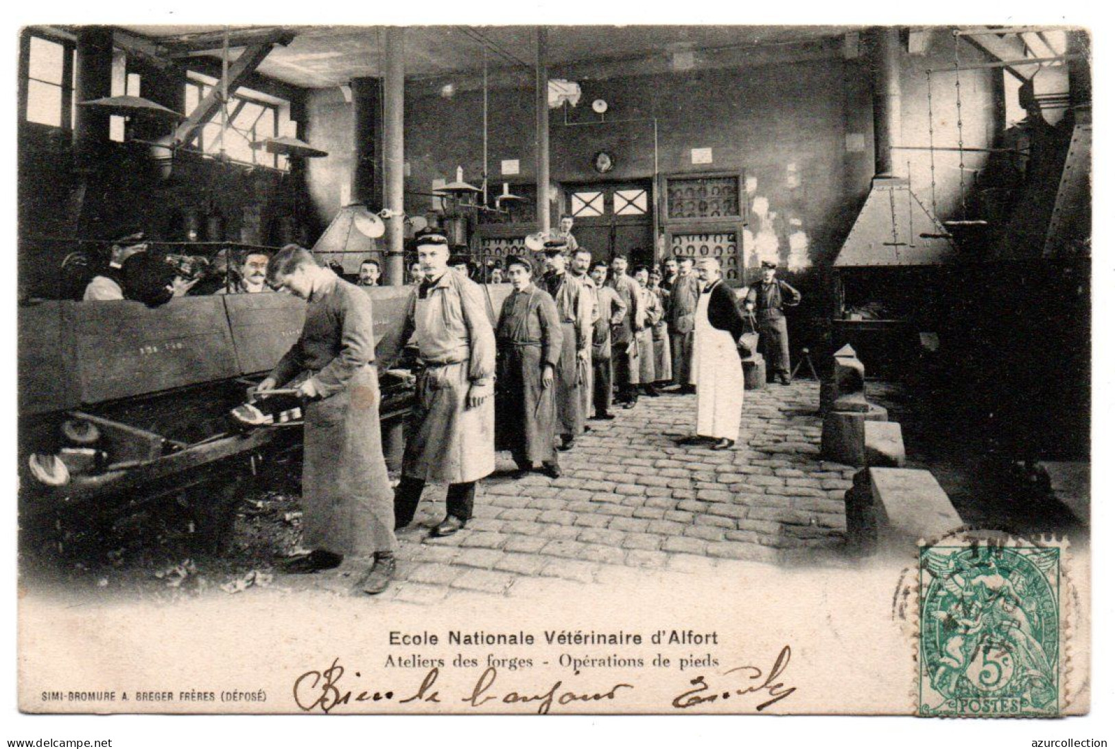 Ecole Nationale Vétérinaire. Ateliers Des Forges. Opérations De Pieds - Maisons Alfort