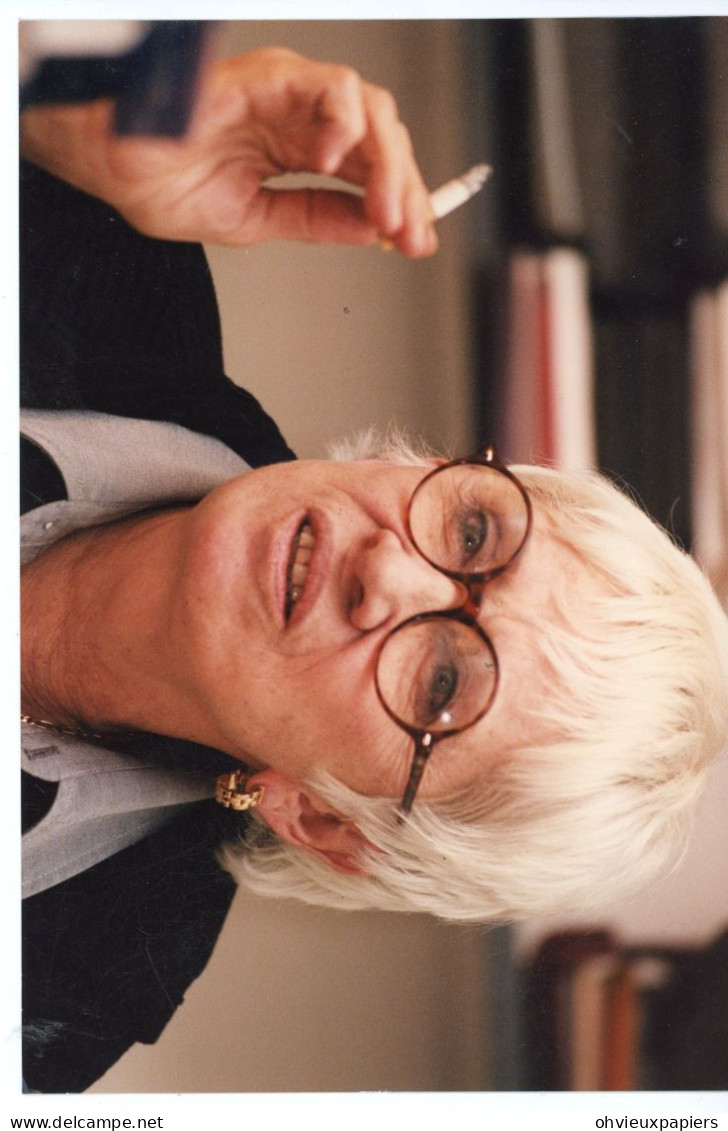 PHOTO ORIGINALE L'écrivaine Françoise MALLET-JORIS  En 1997  SIPA PRESS - Personnes Identifiées