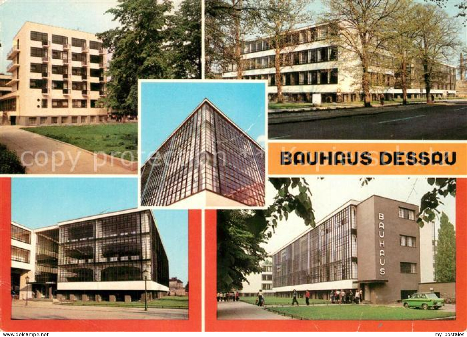 73305993 Dessau-Rosslau Bauhaus Atelierhaus Fachschultrakt Werkstaetten Dessau-R - Dessau