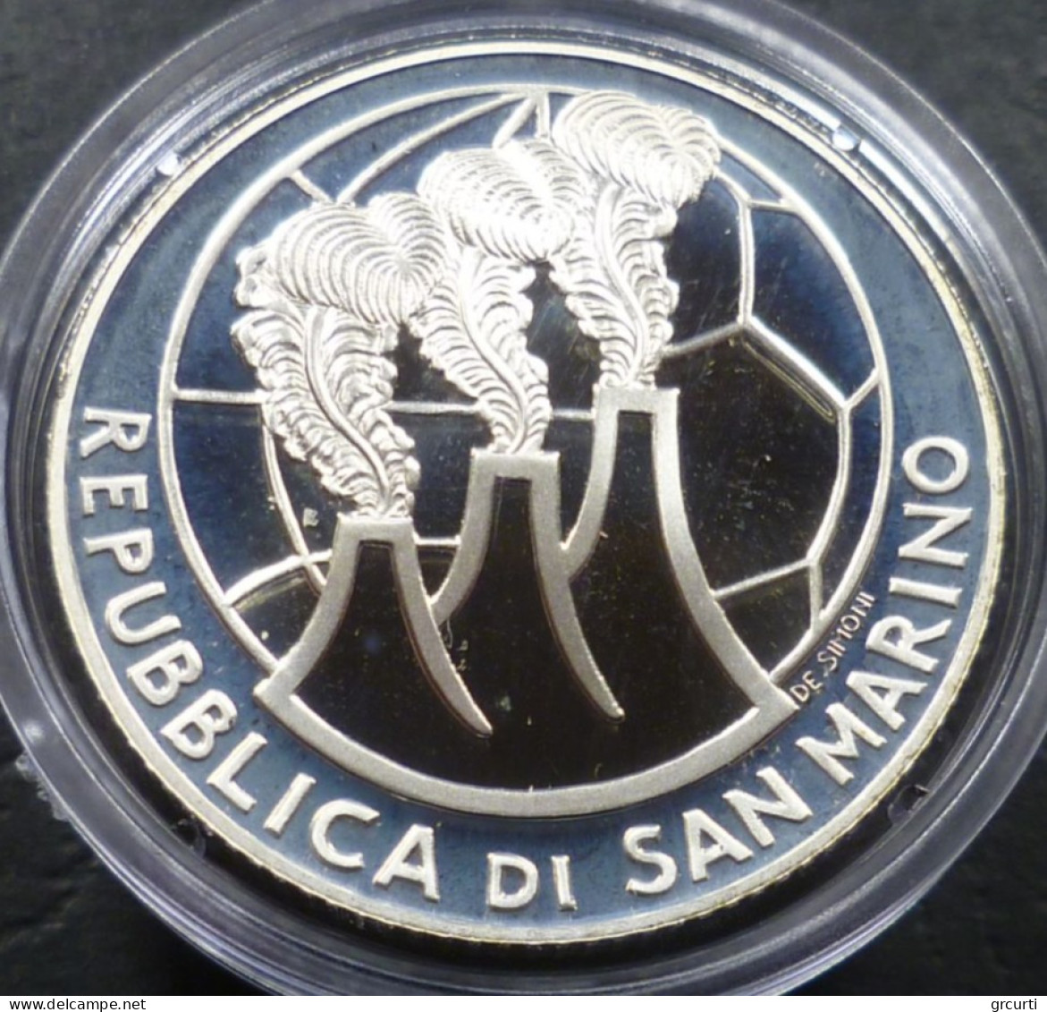 San Marino - 5 + 10 Euro 2004 - Campionato Mondiale Di Calcio "Germania '06" - KM# 462 + 463 - San Marino