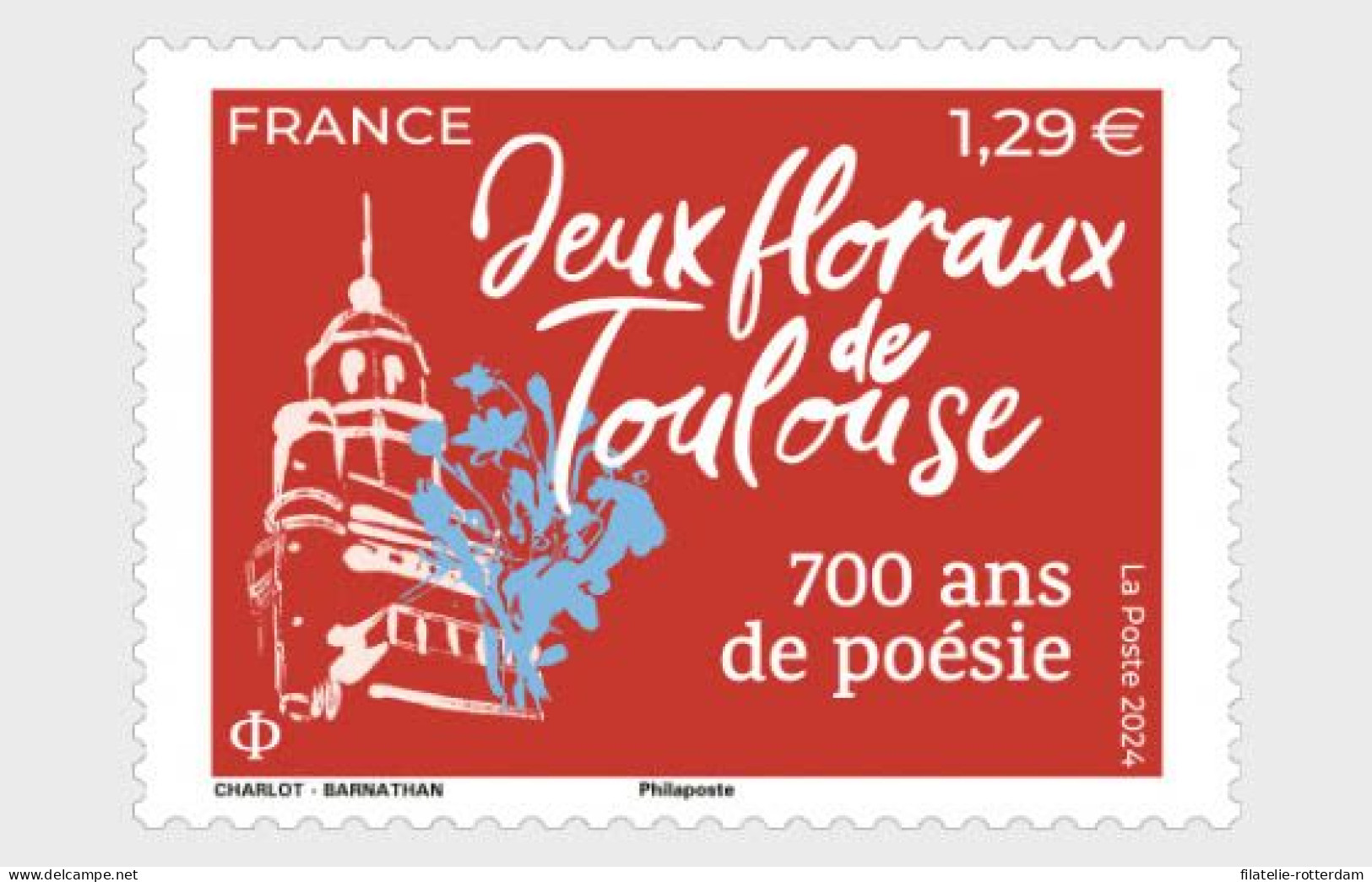 France / Frankrijk - Postfris / MNH - 700 Years Poetry 2024 - Ongebruikt