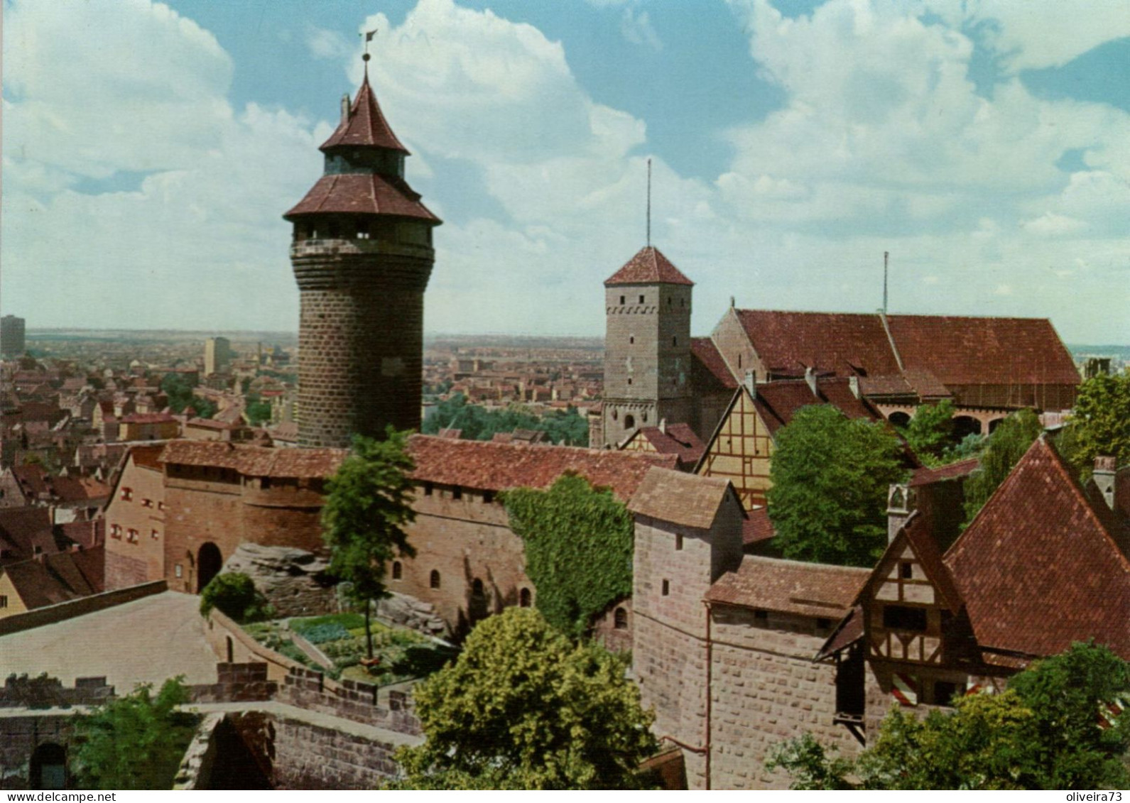 NUREMBERG - Sinwell Tower And Heathen Tower In Castle - Nuernberg