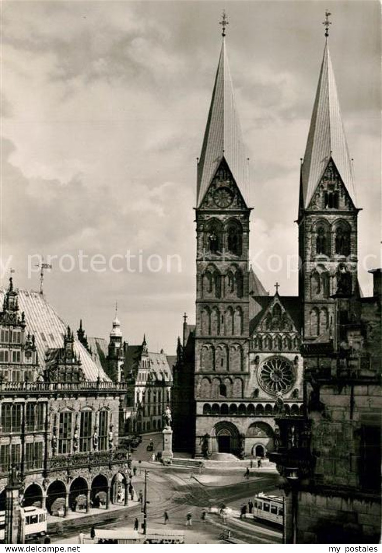 73305753 Bremen Marktplatz Dom Rathaus Bremen - Bremen