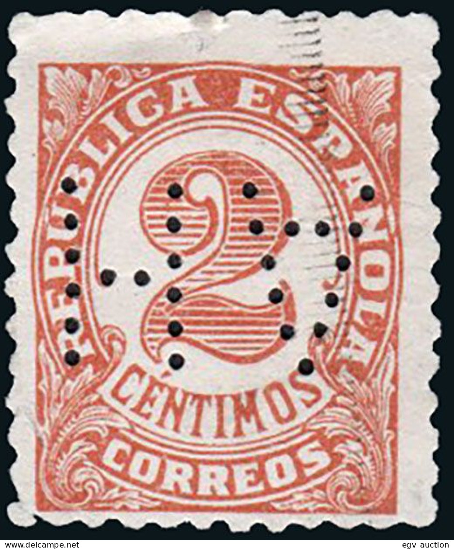 Madrid - Perforado - Edi O 678 - "AH" (Material Eléctrico) - Used Stamps