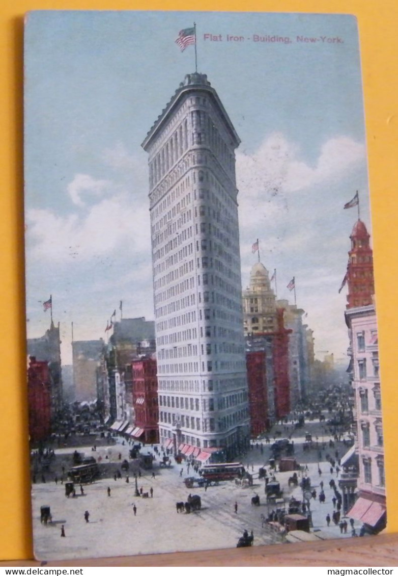 (NW/2) NEW STORM FLAT IRON (FLATIRON) BUILDING  - VIAGGIATA 1909 - Other Monuments & Buildings