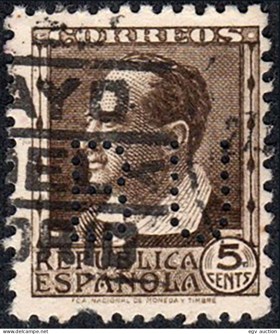 Madrid - Perforado - Edi O 681 - "BU" (Banco) - Used Stamps