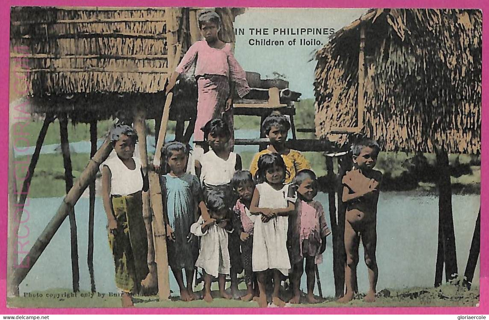 Ag3577 -  Philippines - VINTAGE POSTCARD  - Ethnic - Philippines