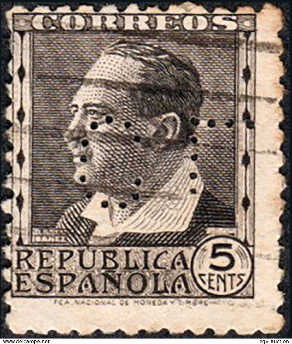 Madrid - Perforado - Edi O 681 - "CL" (Banco) - Used Stamps