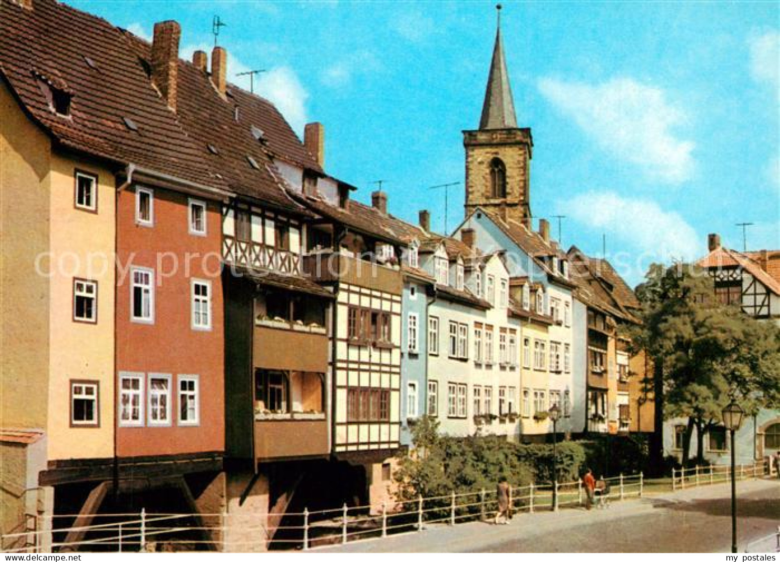 73304482 Erfurt Haeuser Der Kraemerbruecke Altstadt Erfurt - Erfurt