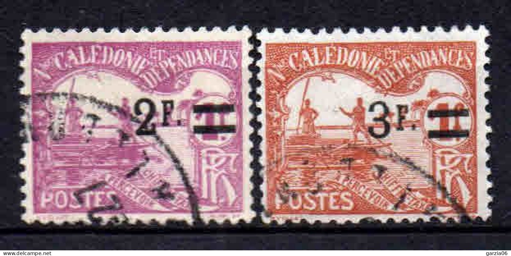 Nouvelle Calédonie  - 1926 - Tb Taxe N° 24/25 - Oblit - Used - Strafport