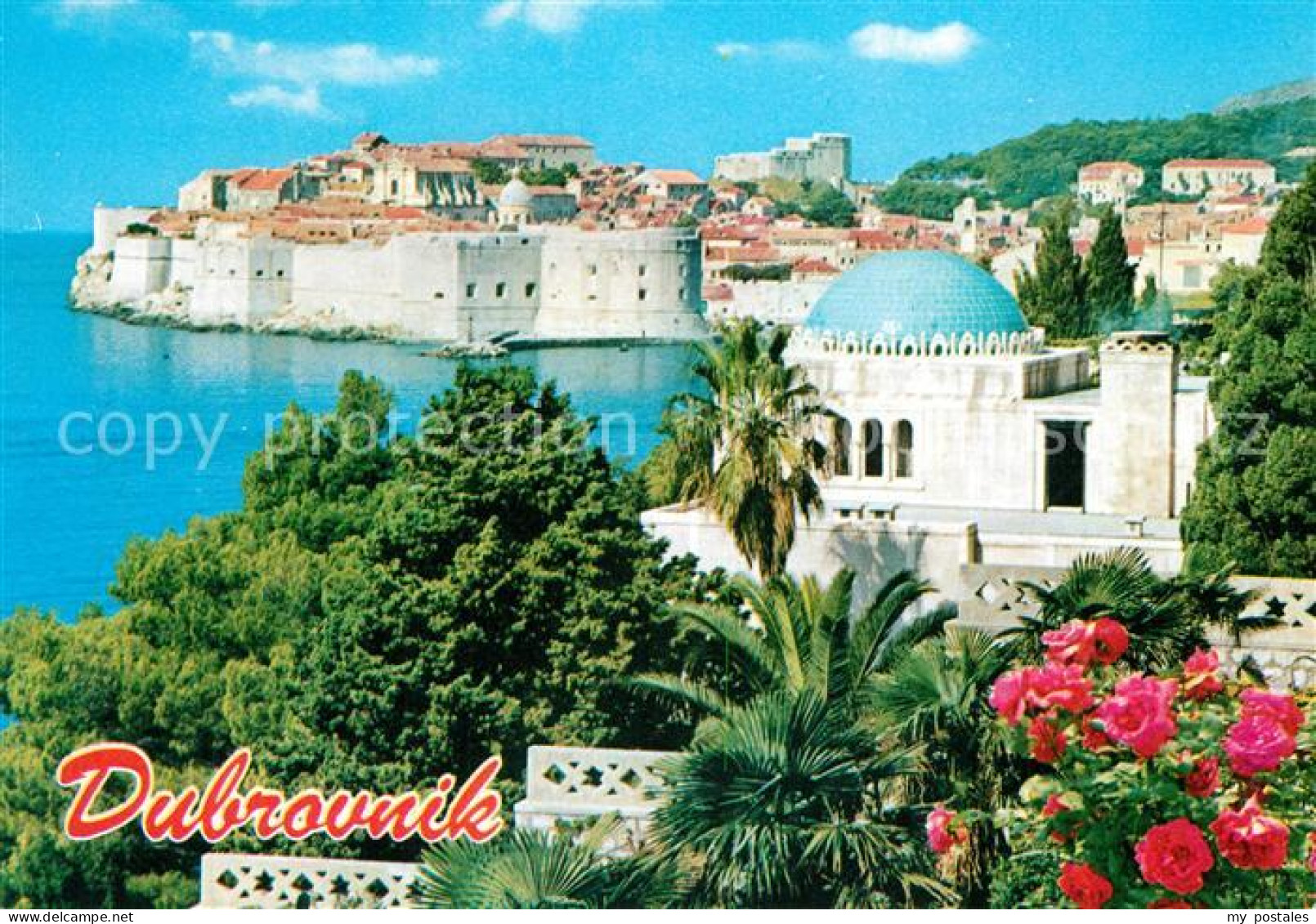 73304349 Dubrovnik Ragusa Blick Zur Altstadt Mit Festung Dubrovnik Ragusa - Kroatië