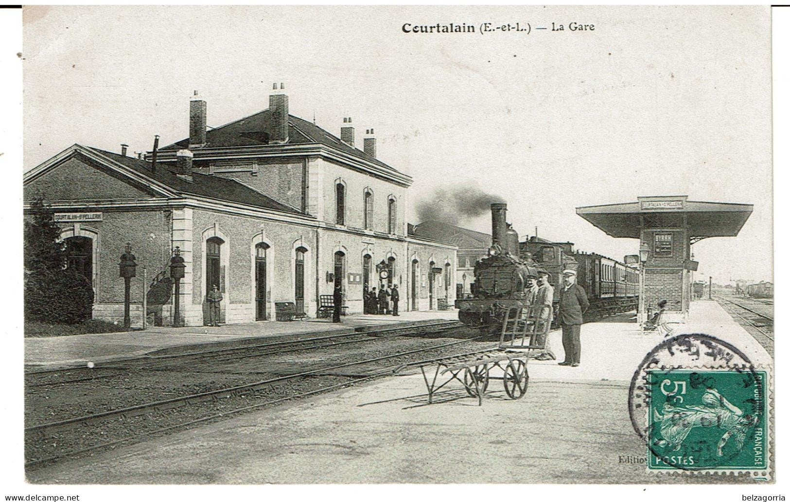 COURTALAIN   -  La Gare - Courtalain