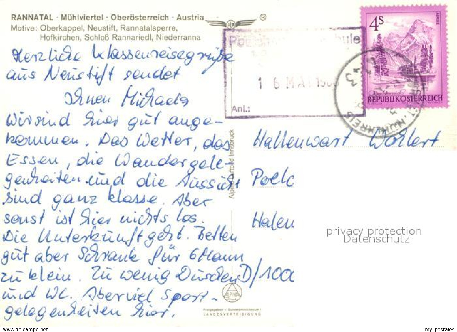 73304327 Oberkappel Ortschaften Im Rannatal Talsperre Fliegeraufnahmen Oberkappe - Other & Unclassified