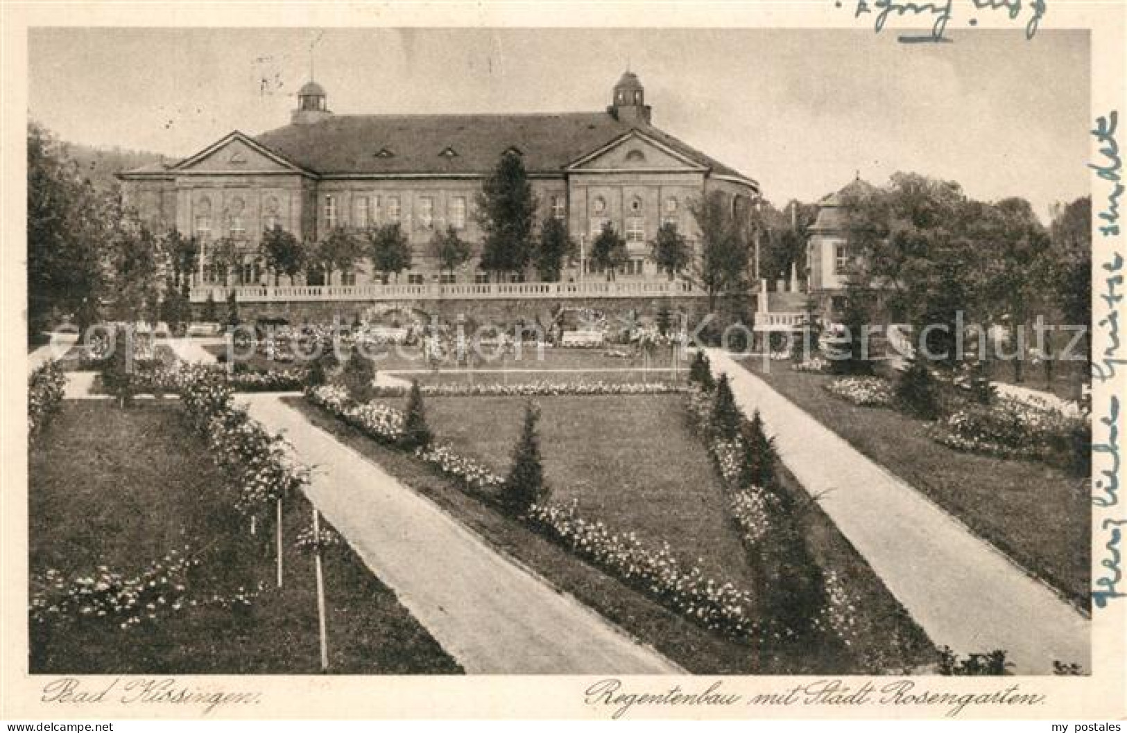 73304222 Bad Kissingen Regentenbau Staedtischer Rosengarten Bad Kissingen - Bad Kissingen