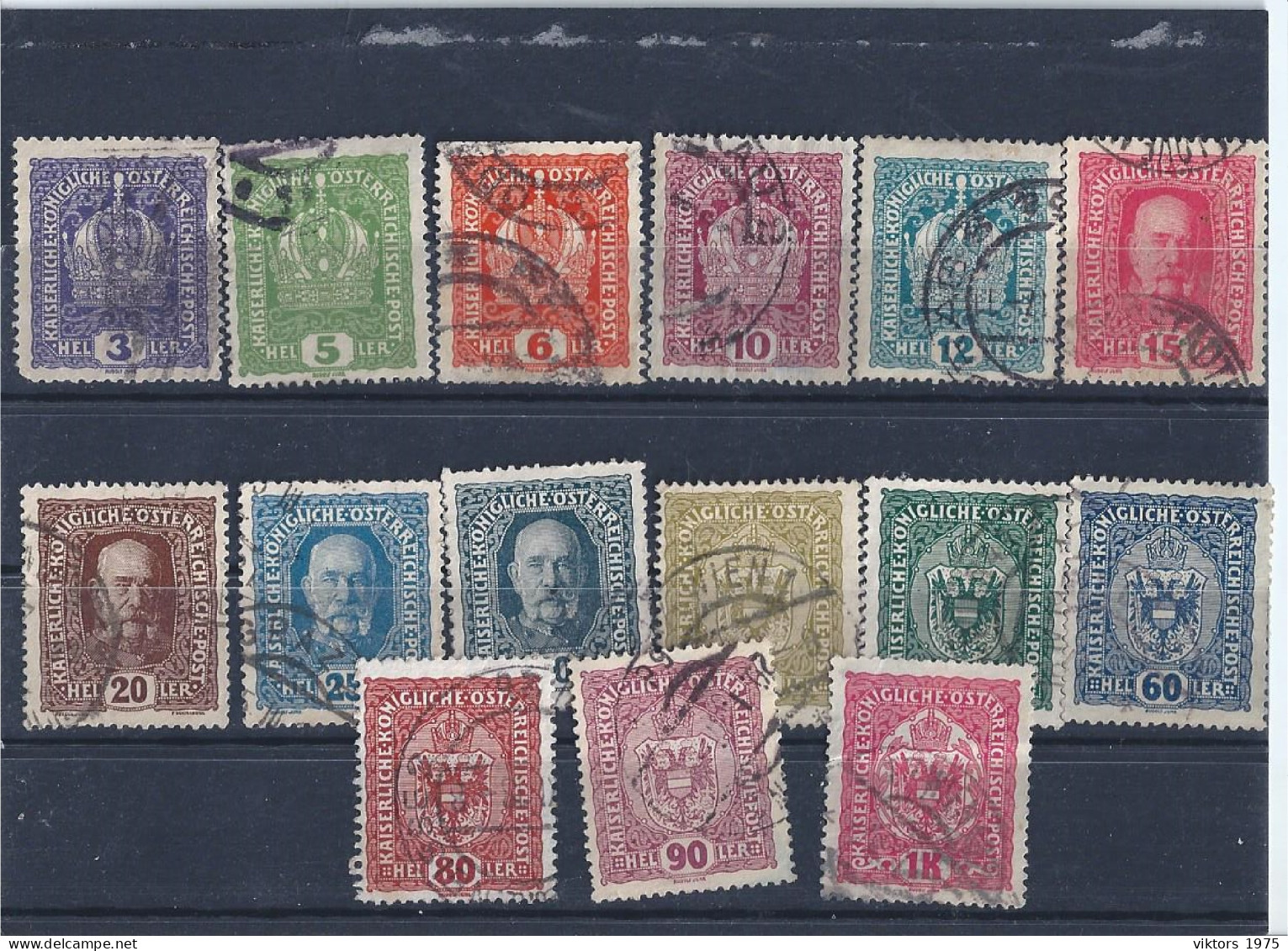 Used Stamps Nr.185-199 In MICHEL Catalog - Oblitérés