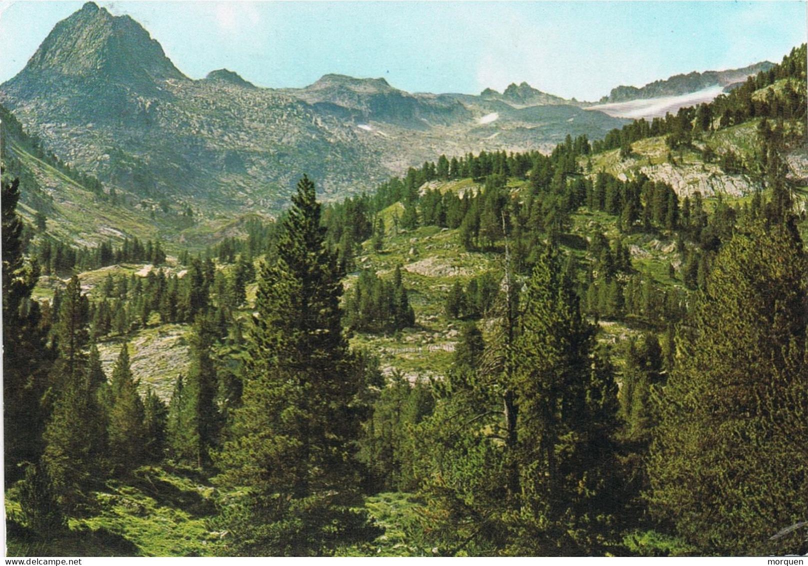 55006. Postal BENASQUE (Huesca) 1980. Pico Renclusa De Benasque, Pirineo Aragones - Cartas & Documentos