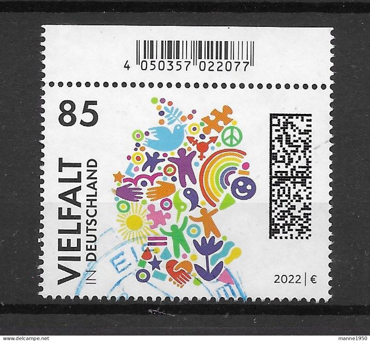 BRD/Bund 2022 Vielfalt Mi.Nr. 3727 Gestempelt - Used Stamps