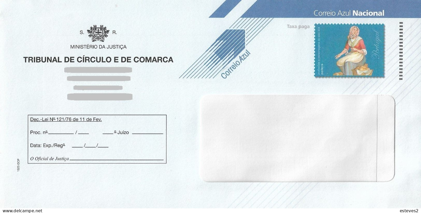 Portugal , 01/2004 , Personalized Stationery Envelope , Entier , Profissões , Padeira , Professions , Baker - Postal Stationery