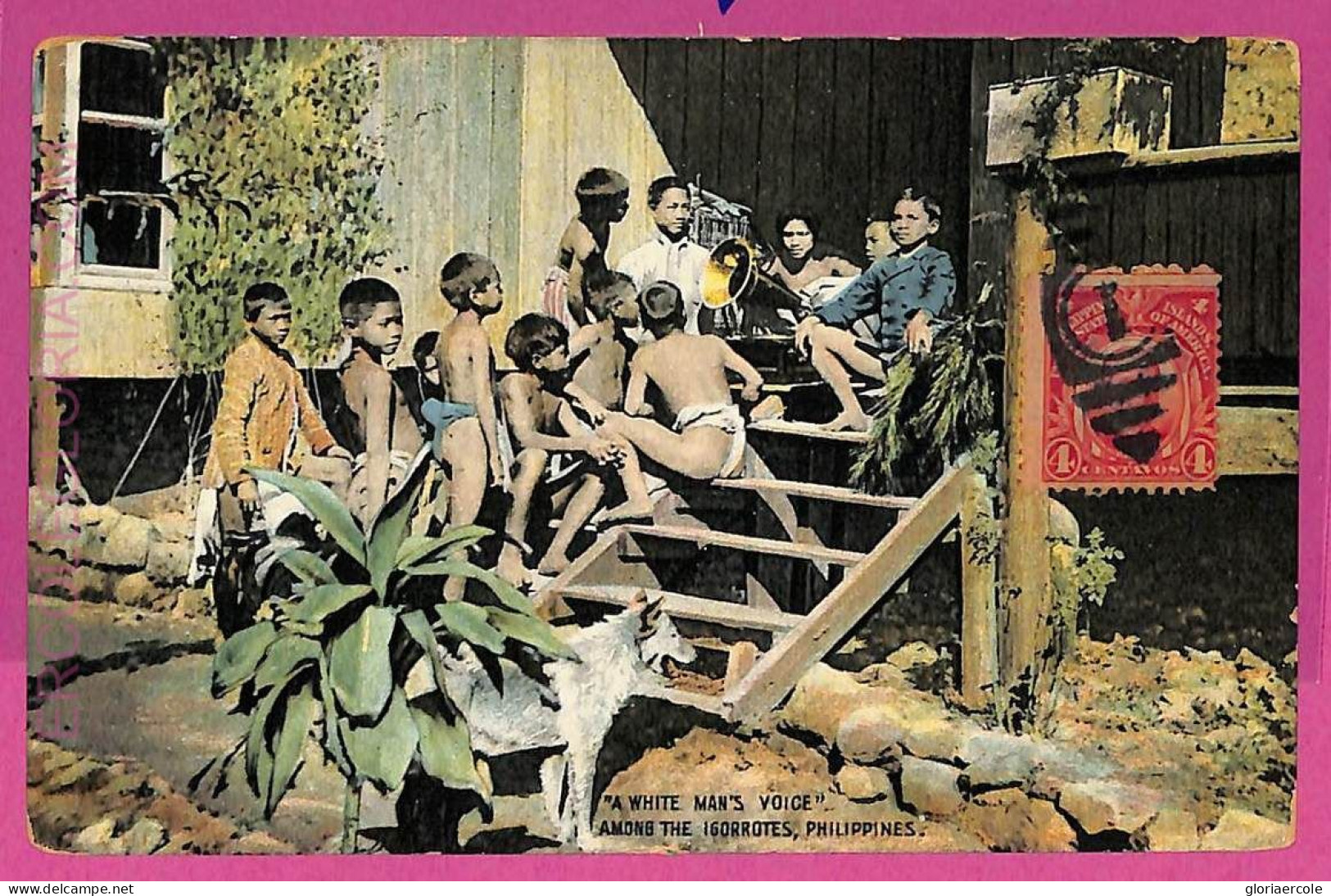 Ag3588 -  Philippines - VINTAGE POSTCARD  - Ethnic - Filippijnen