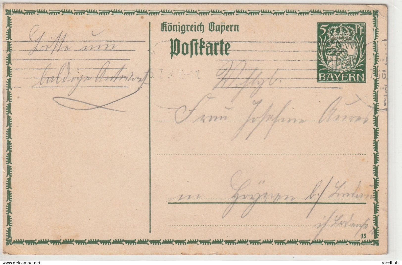 Königreich Bayern - Postal  Stationery