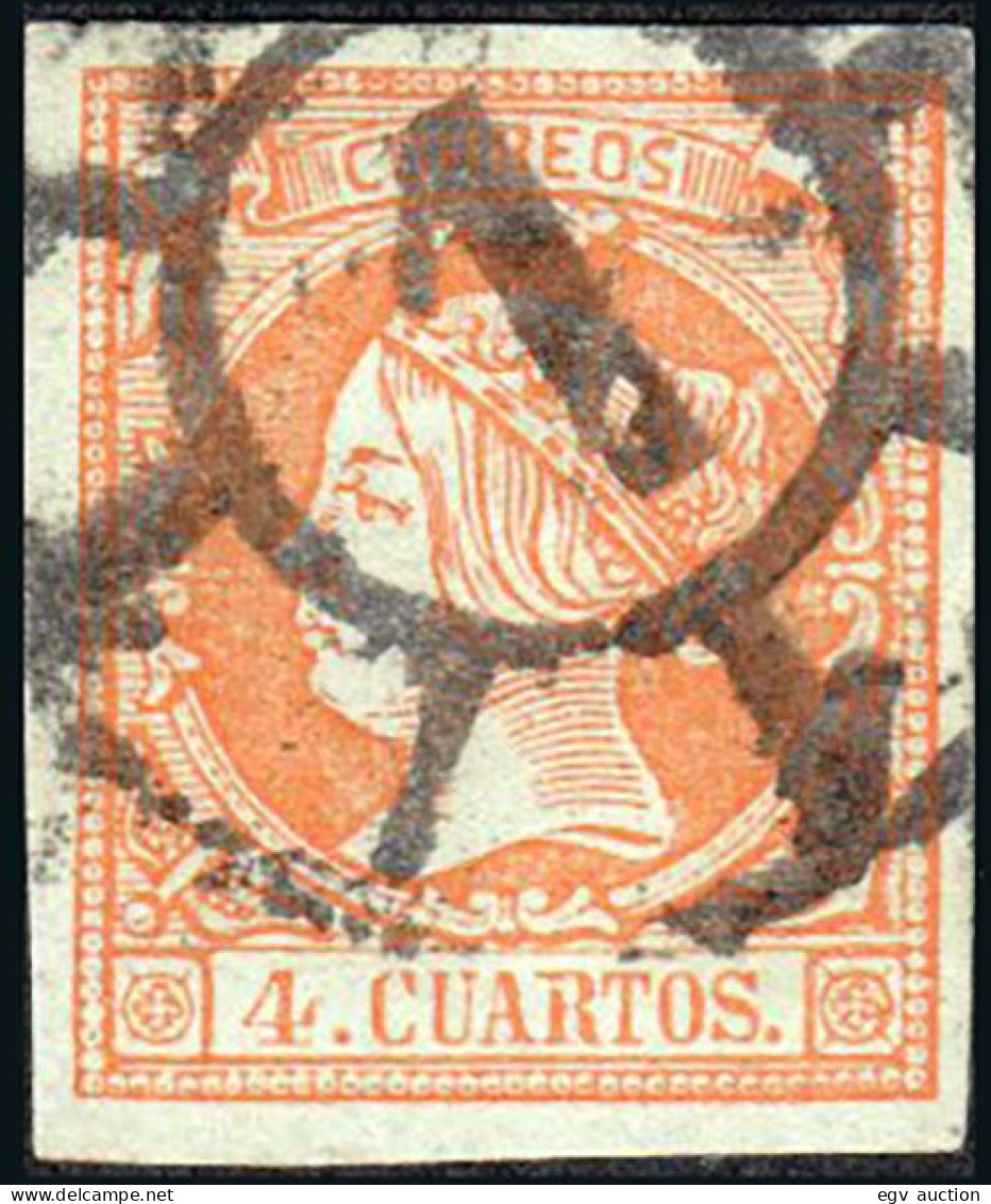 Madrid - Edi O 52 - 4 C.- Mat Rueda Carreta "1 - Madrid" - Used Stamps
