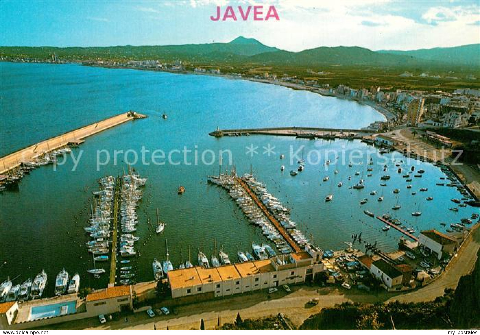 73303257 Javea Vista Desde El Puerto Vista Aerea Javea - Sonstige & Ohne Zuordnung