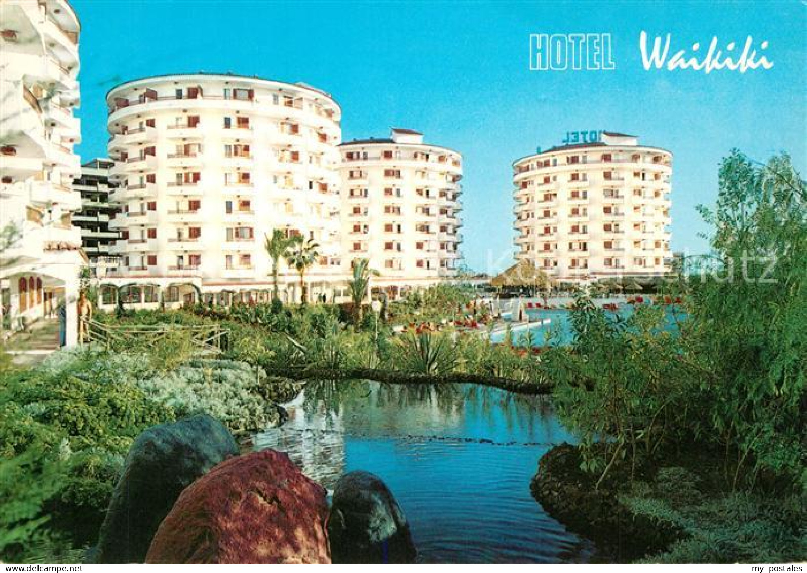 73302534 Playa Del Ingles Hotel Waikiki Teich Swimming Pool Playa Del Ingles - Sonstige & Ohne Zuordnung