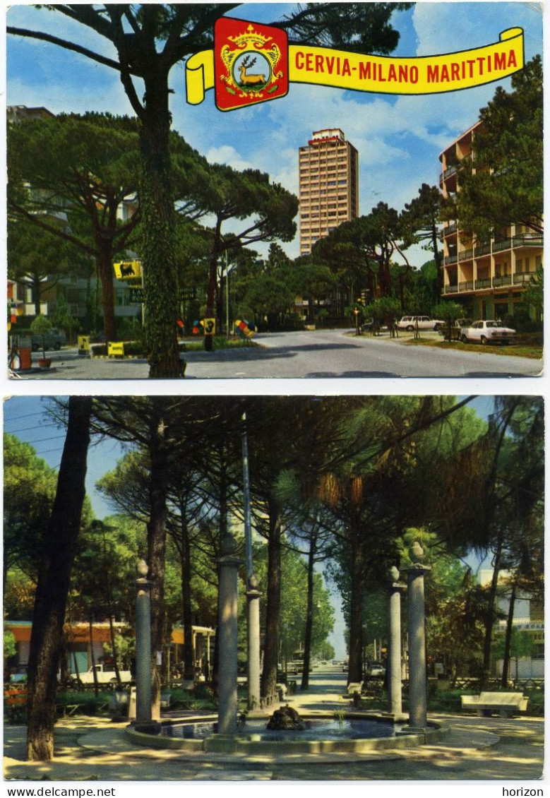 G.614  CERVIA - MILANO MARITTIMA - Ravenna - Lotto Di 7 Cartoline Anni '60 - Altri & Non Classificati