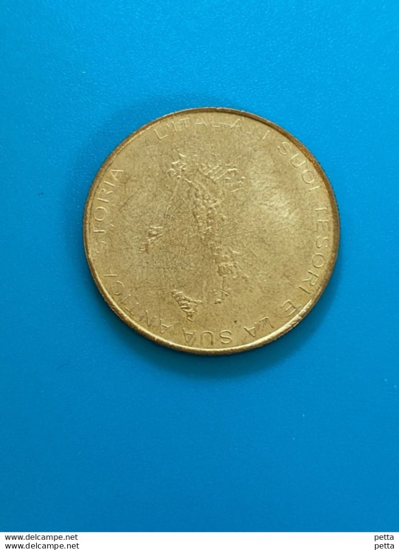 Médaille De Léonard De Vinci / L’Italia I Suoi Tesori E La Sua Antica Storia / Vendu En L’état (60) - Other & Unclassified