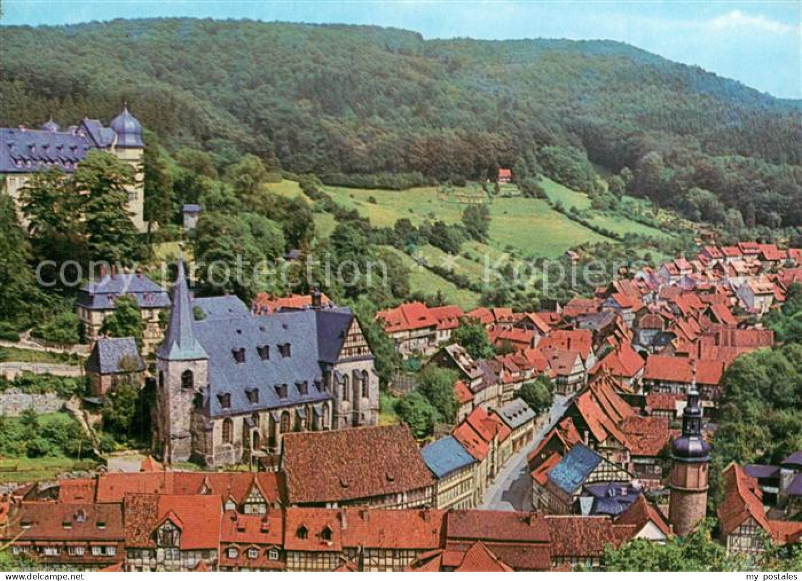 73302423 Stolberg Harz Blick Von Der Lutherbuche Stolberg Harz - Stolberg (Harz)